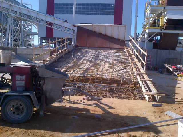 cement mini ramp